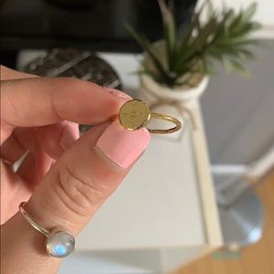 pura vida new gold compass ring NEVER WORN AND NEW